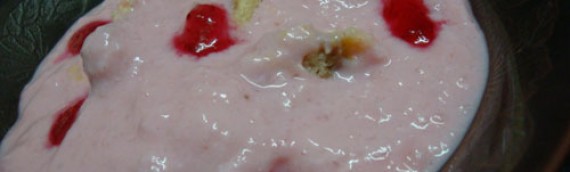 Strawberry Delight Pudding