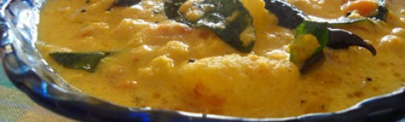 Vellirikka-Kadala Parippu Curry/ Cucumber-Channa Dal Curry