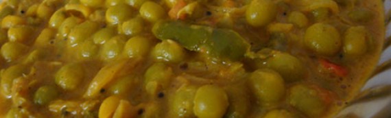 Green Peas Curry