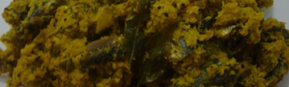 Meen Peera/ Fish and Coconut Stir-fry
