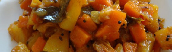 Carrot-Potato Sabzi