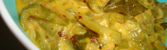 Ridge Gourd Curry with Coconut Milk
