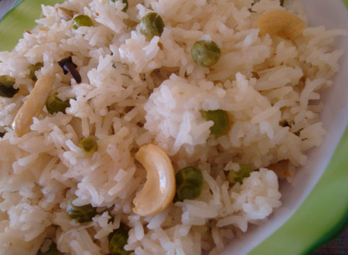 peas-pulao