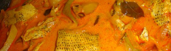 Karimeen Curry/Fish Curry with Pearl Spot