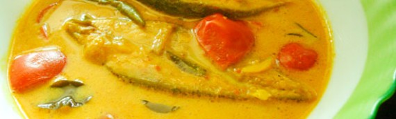 Meen Palu Curry / Mild Fish Curry With Coconut Milk