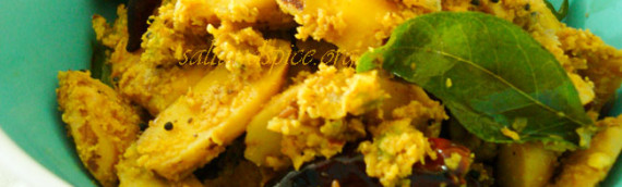 Chakkakuru Thoran / Jackfruit Seeds and Coconut Stir Fry
