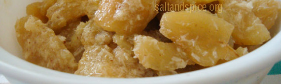 Sweet Dried Tapioca Puzhukku