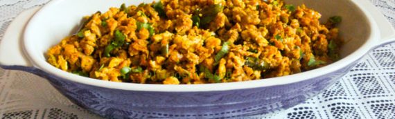 Minced Meat and Egg Scramble